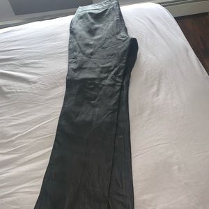 Danier Black Leather Pants